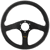 MOMO Tuner Steering Wheel, Smooth Leather, 320mm, Black
