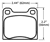 PFC Racing Brake Pad, Alfa, BMW, Porsche, Volvo (D31)
