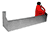 Pit Pal Trailer Fuel Jug Rack - for Four