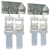 Pit Pal Tie Down Hangers, Pair