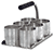 Pit Pal 6-Compartment Hardware Tray
