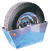 Pit Pal Spare Tire Holder, Large (up to 34" diameter tires)
