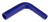 Blue Silicone Hose, 1" x 5/8" 90 deg. Reducing Elbow