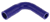Blue Silicone Hose, 1" x 3/4" 90 deg. Reducing Elbow