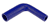 Blue Silicone Hose, 1 3/8 x 1.00" 90 deg. Reducing Elbow
