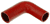 Red Silicone Hose, 1 3/4 x 2" 90 deg. Reducing Elbow