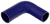 Blue Silicone Hose, 1 3/4 x 2" 90 deg. Reducing Elbow