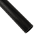 Black Silicone Hose, Straight, 2 1/2 inch ID, 1 Meter Length