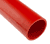 Red Silicone Hose, Straight, 3 1/2 inch ID, 1 Foot Length