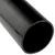 Black Silicone Hose, Straight, 4 1/2 inch ID, 1 Foot Length