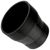 Black Silicone Hose, 5 x 4 inch ID Straight Reducer