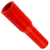 Red Silicone Hose, 1 x 5/8 inch ID Straight Reducer