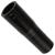 Black Silicone Hose, 1 1/4 x 1 1/8 inch ID Straight Reducer