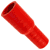 Red Silicone Hose, 1 3/8 x 1 inch ID Straight Reducer