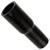 Black Silicone Hose, 1 3/8 x 1 1/8 inch ID Straight Reducer