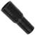 Black Silicone Hose, 1 1/2 x 1 1/8 inch ID Straight Reducer