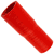 Red Silicone Hose, 1 1/2 x 1 1/4 inch ID Straight Reducer