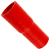 Red Silicone Hose, 1 5/8 x 1 3/8 inch ID Straight Reducer
