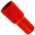 Red Silicone Hose, 1 3/4 x 1 1/4 inch ID Straight Reducer