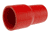 Red Silicone Hose, 2 1/2 x 2 inch ID Straight Reducer