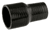 Black Silicone Hose, 2 1/2 x 1 3/4 inch ID Straight Reducer