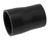 Black Silicone Hose, 2 1/2 x 2 1/4 inch ID Straight Reducer
