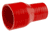 Red Silicone Hose, 2 3/4 x 1 3/4 inch ID Straight Reducer