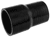 Black Silicone Hose, 2 3/4 x 2 3/8 inch ID Straight Reducer