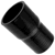 Black Silicone Hose, 2 3/4 x 2 1/2 inch ID Straight Reducer