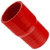 Red Silicone Hose, 2 3/4 x 2 1/2 inch ID Straight Reducer