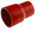Red Silicone Hose, 3" x 2 1/2" Straight Reducer