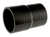 Black Silicone Hose, 3 x 2 3/4 inch ID Straight Reducer