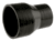 Black Silicone Hose, 3 1/2 x 2 1/2 inch ID Straight Reducer