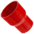 Red Silicone Hose, 3 1/2 x 2 3/4 inch ID Straight Reducer
