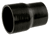 Black Silicone Hose, 3 1/2 x 3 inch ID Straight Reducer