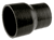 Black Silicone Hose, 3 3/4 x 2 3/4 inch ID Straight Reducer