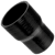 Black Silicone Hose, 3 3/4 x 3 inch ID Straight Reducer