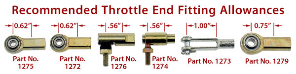 Throttle Cable End Fittings Product Group