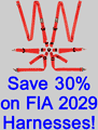 Save 30% on all FIA 2029 Harnesses!