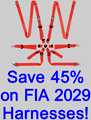 Save 45% on all FIA 2029 Harnesses!