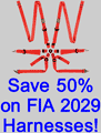 Save 50% on all FIA 2029 Harnesses!