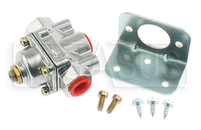 Holley Fuel Pressure Regulator, 4 to 9 psi Adjustable - Pegasus Auto Racing  Supplies