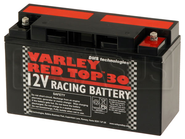 B) Varley Red Top 30 Battery, 27AH - Pegasus Auto
