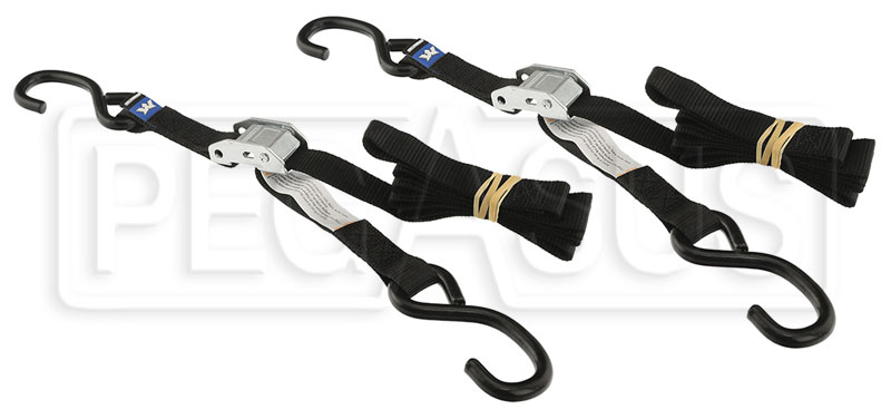 2 inch Cam Buckle Strap with Vinyl Coated S-Hooks