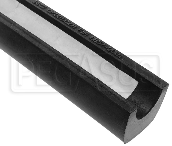 FIA Roll Bar Padding for 1.75 - 2.0 Bar, 3FT Length Black