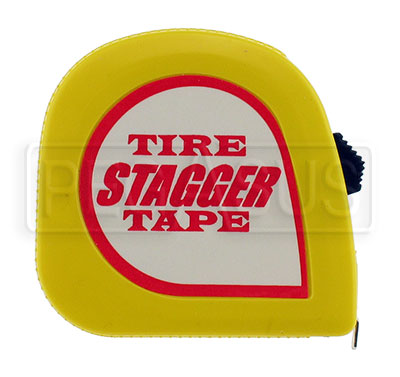 20 Pack of Tire Stagger tape Magnetic Race Car 10' Tire Stagger Tape Measure 