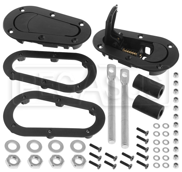 AeroCatch Xtreme Plus Flush Mount Hood Pins, Set of 2 Pegasus Auto