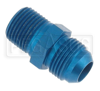 10 AN  90° Elbow To 3//8 Pipe Blue Aluminum Adapter Fitting AN822-10-06D