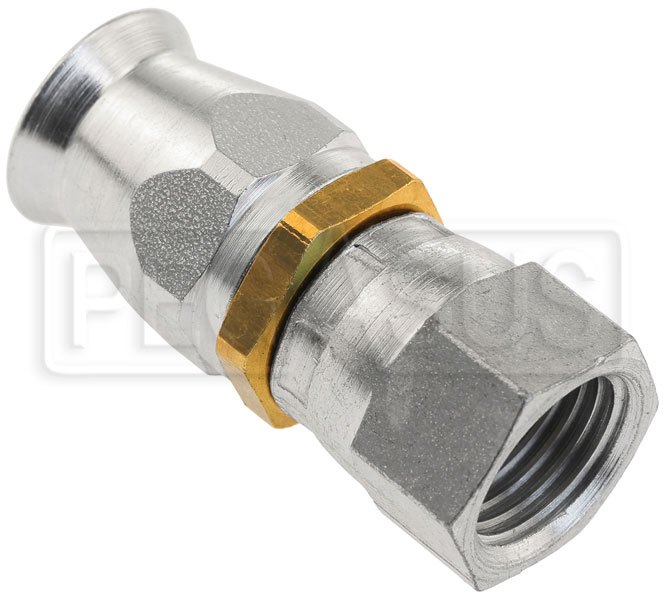 Straight 6AN Hose End For Size 6 PTFE Hose Pegasus Auto Racing Supplies