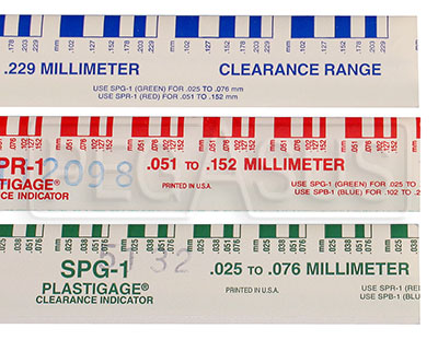 Single Plastigage Green Engine Clearance Indicator Threads Tool 1x .001 to .003 